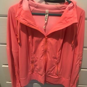 Lululemon lightweight zip up hooded top
